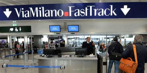 milan malpensa fast track.